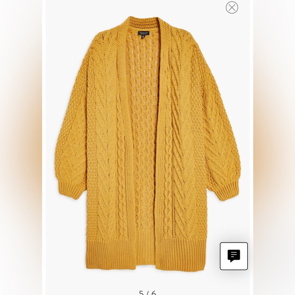 Topshop Sweaters - Topshop Long Cardigan